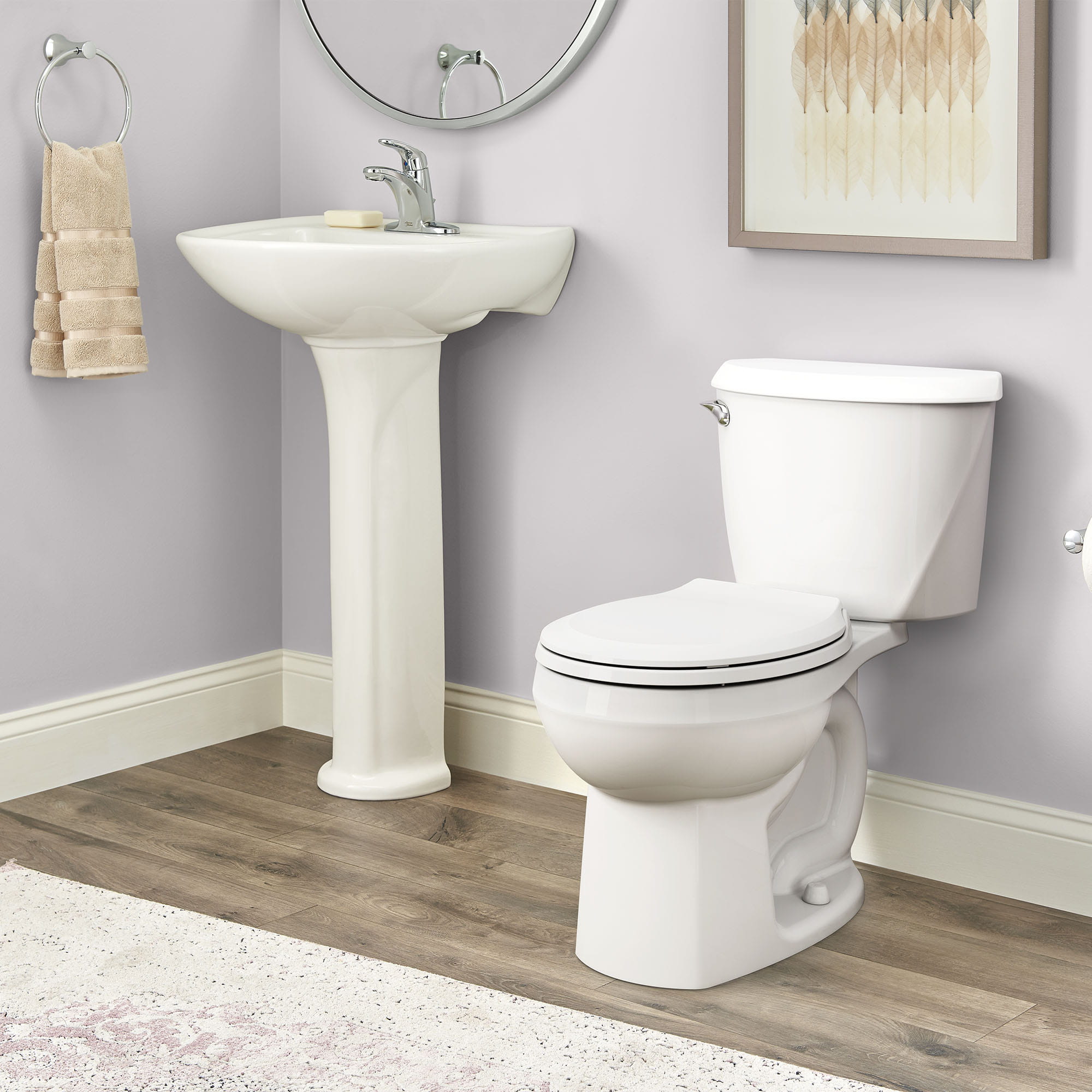 Reliant TwoPiece 1.28 gpf/4.8 Lpf Standard Height Round Front Toilet